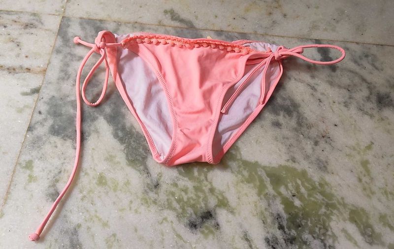 Cute Pink Bikini Bottom