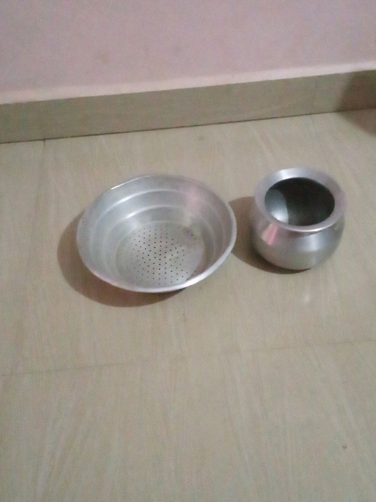 Aluminium Small Pot  Strainer