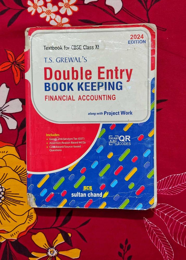 T.S. Grewal's Double Entry Book Keeping Class XI