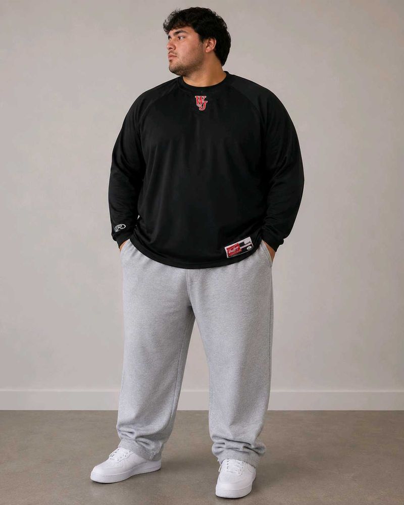 Black Long Sleeve Rawlings T-Shirt