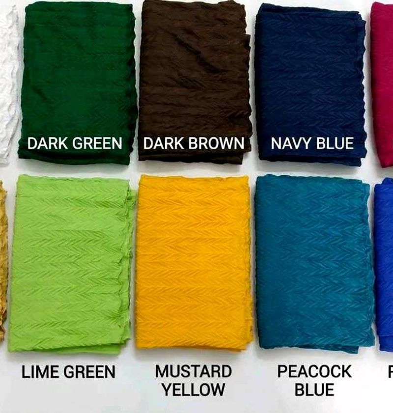 Textured Dupattas in Vibrant Colors