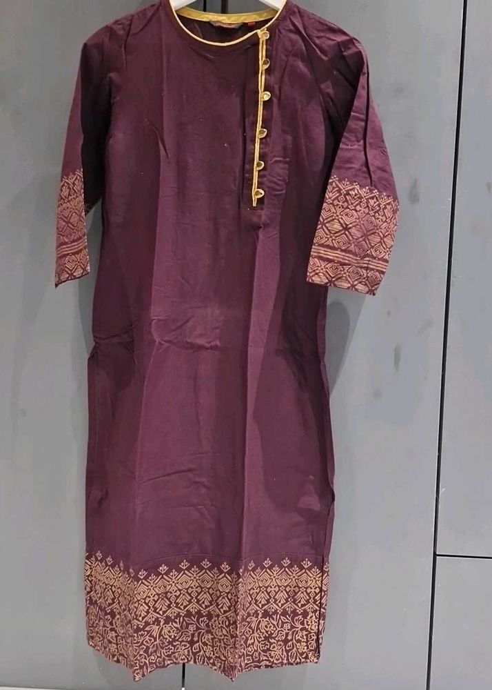 Branded Pure Cotton Ethnic Kurta