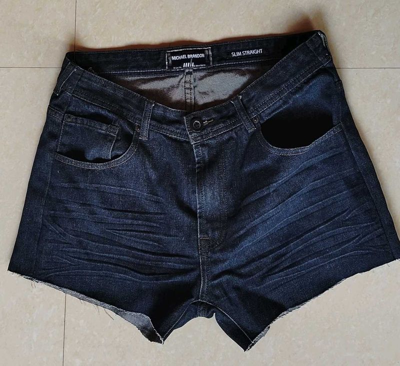 Michael Brandon Denim Shorts