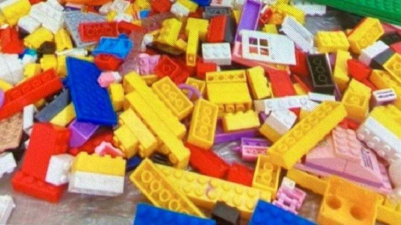 Assorted Building Bricks Lot Creative Set