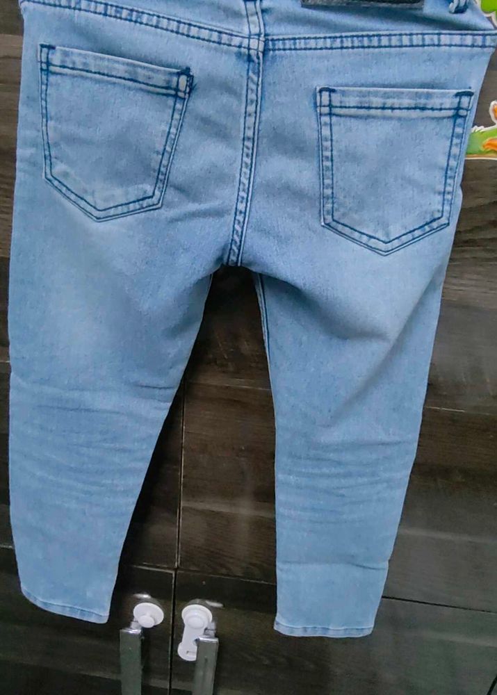 Light Wash Denim Jeans