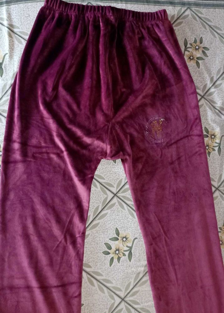 Plush Velvet Pants