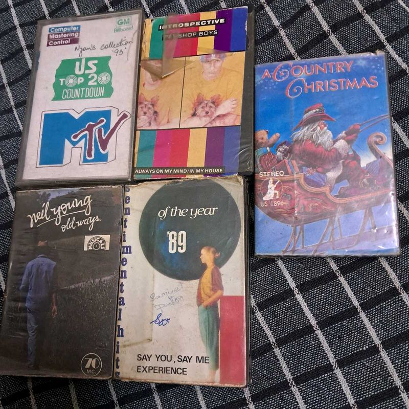 1980-90s English Audio Tape Cassettes
