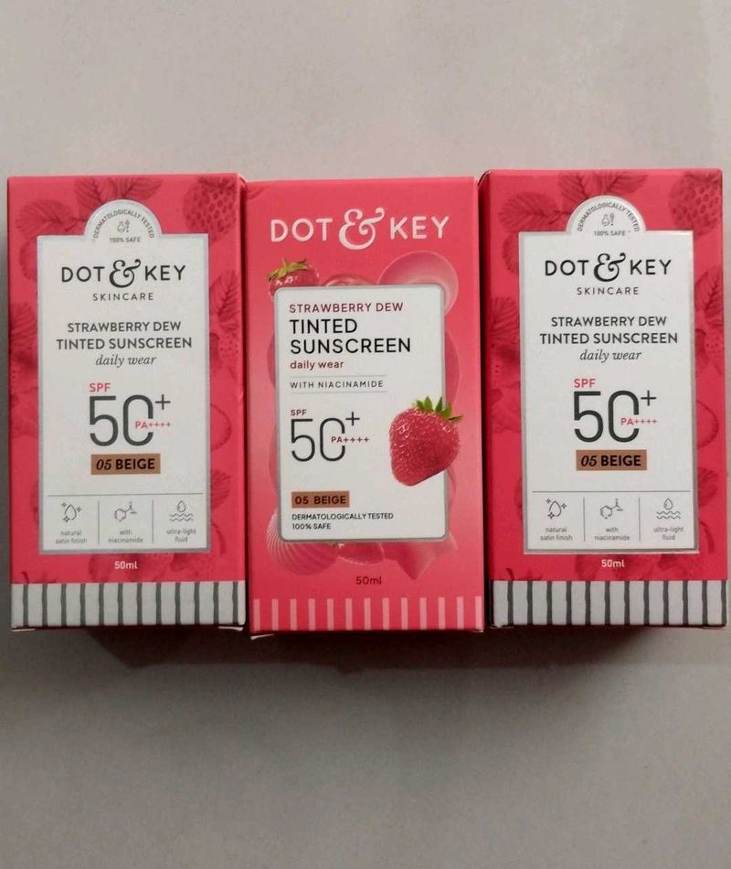DOT &amp; KEY Tinted Sunscreen SPF 50+ shade 05