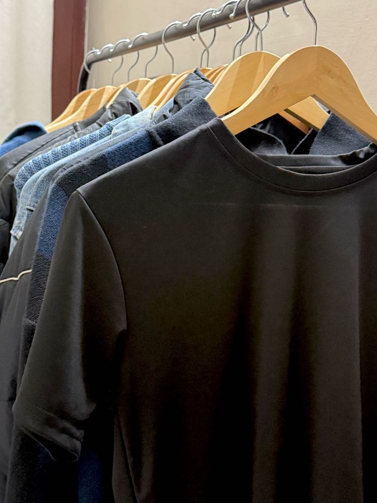Classic Black T-Shirt Gym wear