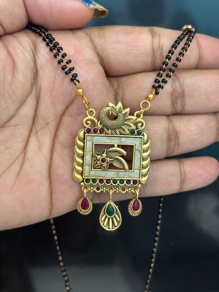 Elegant Gold Plated Mangalsutra