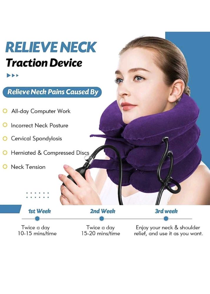 Neck Traction Device for Pain Relief