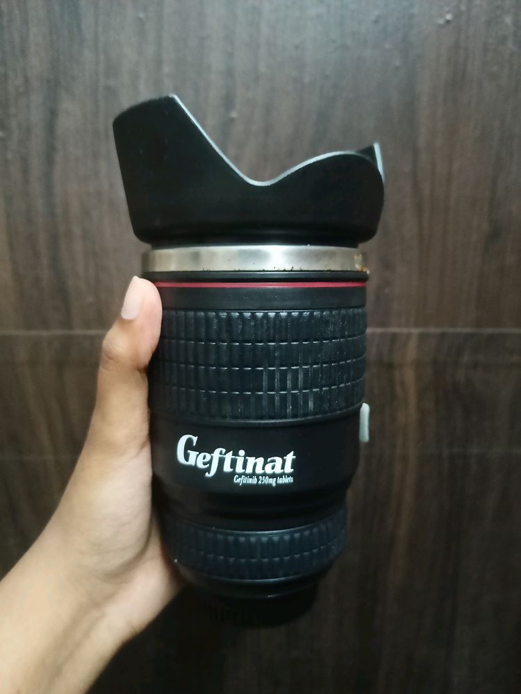 Camera Lens Shaped Coffee Cup