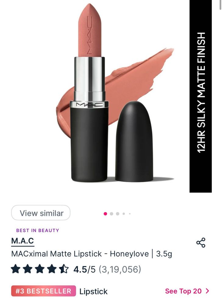 MAC Matte Lipstick - Honeylove