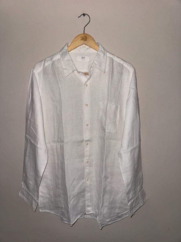 Uniqlo 100% Linen Shirt
