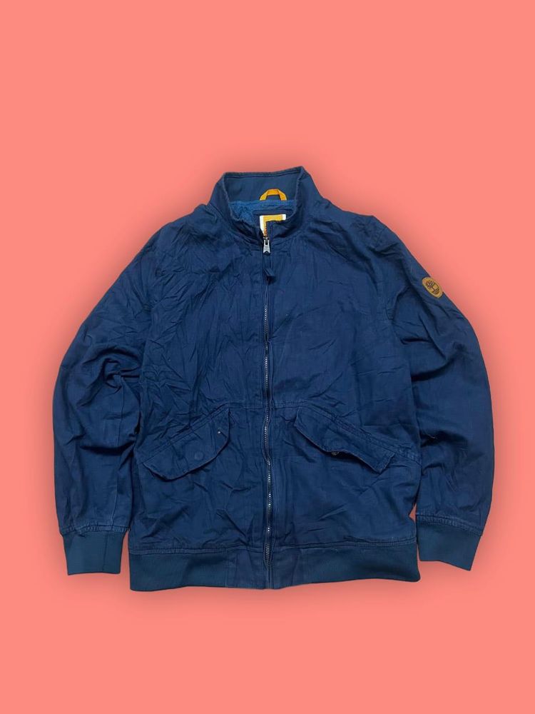 Men's Navy Blue Bomber Jacket