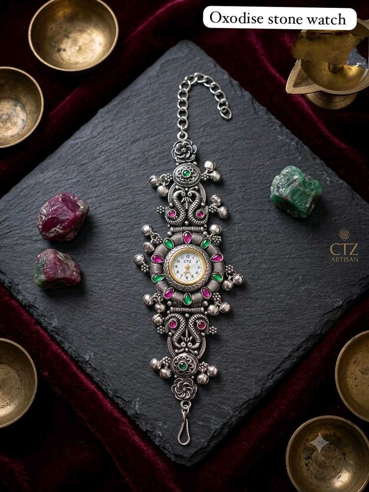 Oxidised Stone Watch