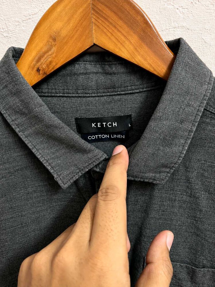 KETCH New Cotton Linen Shirt
