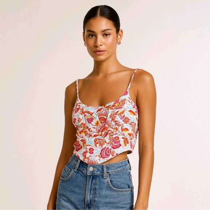 Floral Print Camisole Top