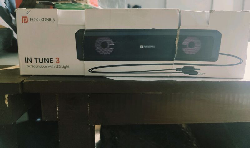 Portronic. Speaker. New With Tag. Unused Product