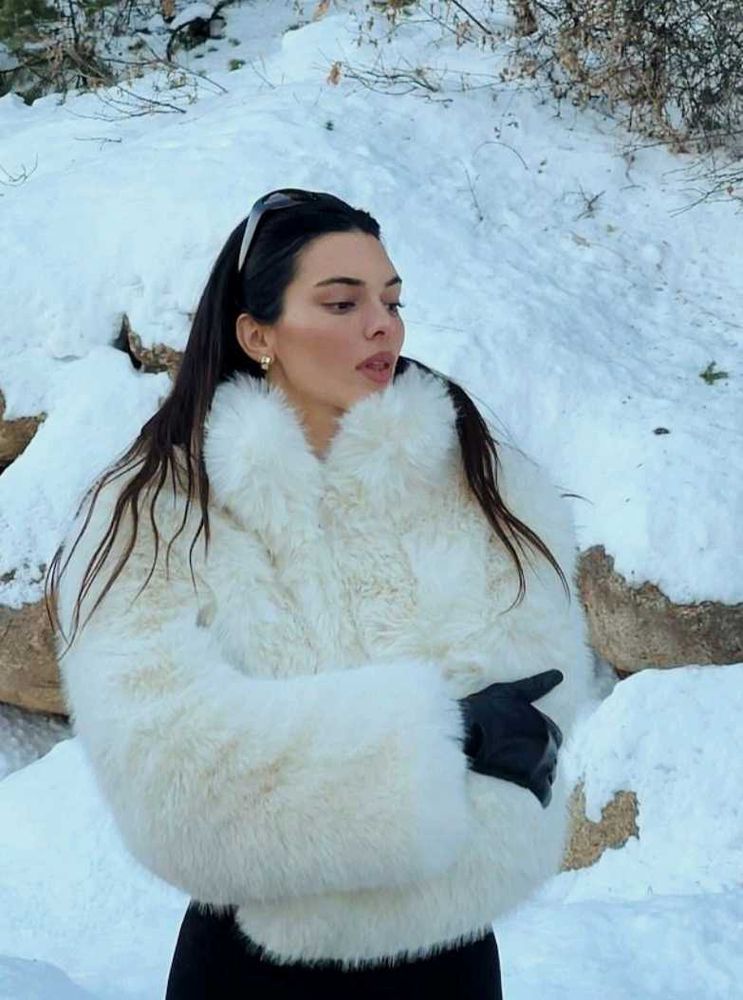Luxurious Faux Fur Jacket