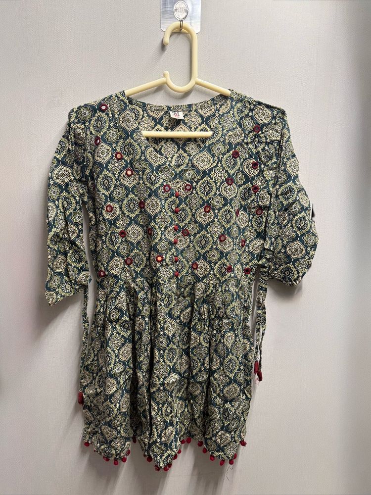 Embroidered Bohemian Kurta top