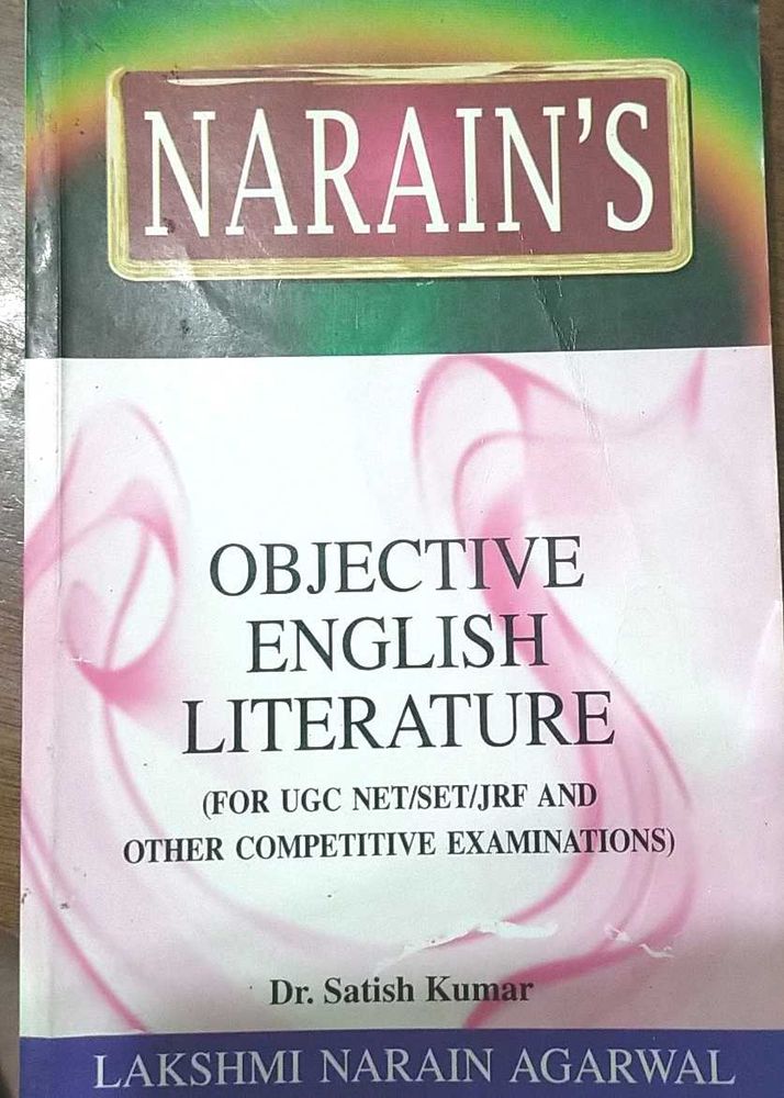 Narain's Objective English Literature Book