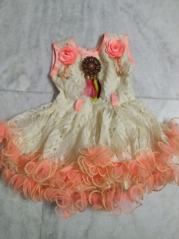 Pack Of 2 Baby Frocksl