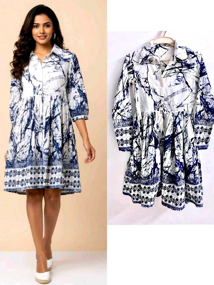Marble Print Beautiful Tunic