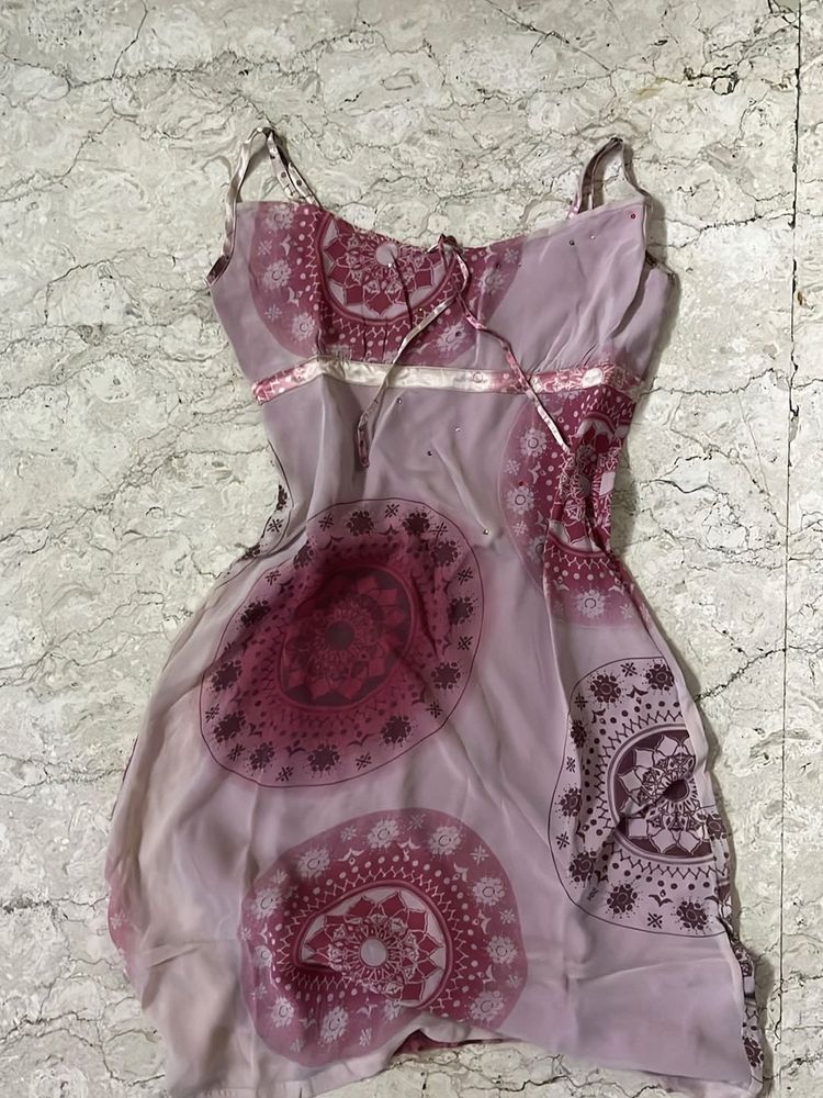 Pink Vintage Dress