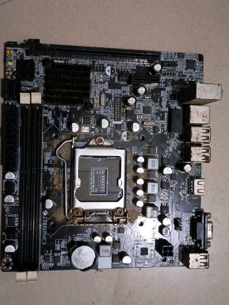 Zebronics H61 Motherboard Good Condition