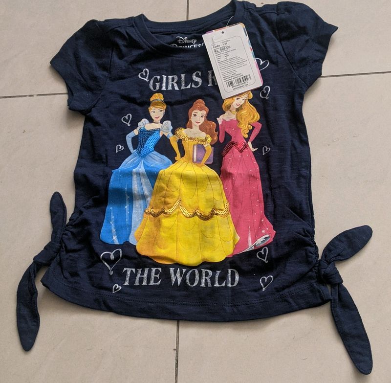 Max Disney Princess 2-3 Yrs Top