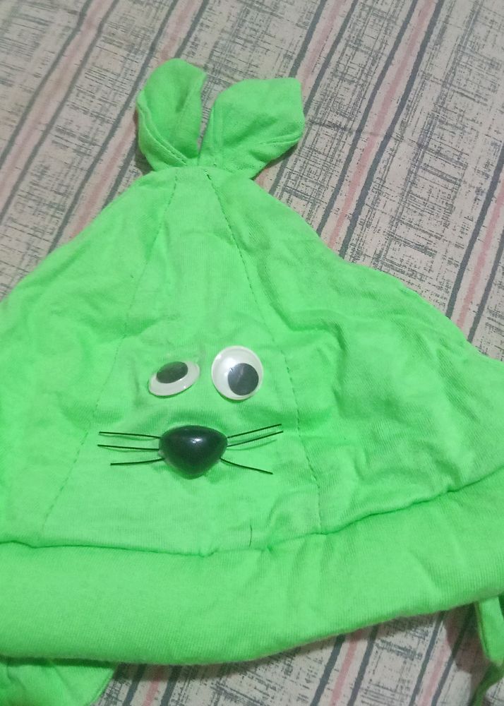 Cute caty Green Cap
