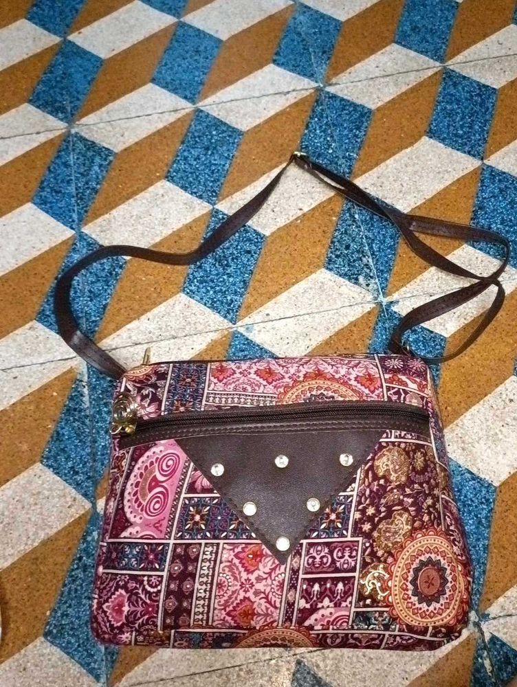 Boho Patchwork Crossbody Bag
