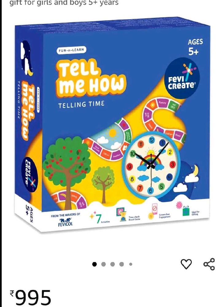 Tell Me How Telling Time Game