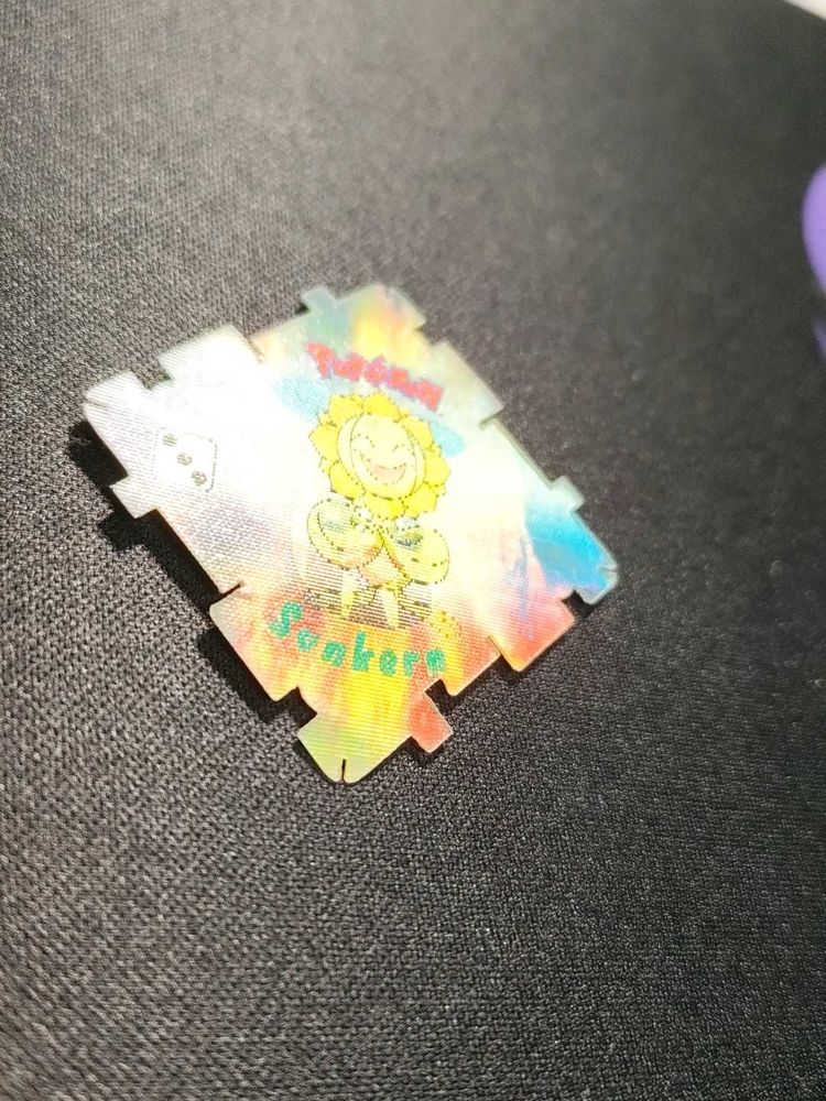 Big babol Pokemon Sunflora giga card collectible