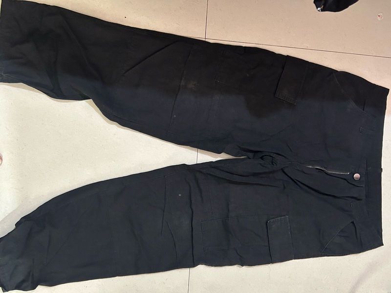 Black Cargo Pants