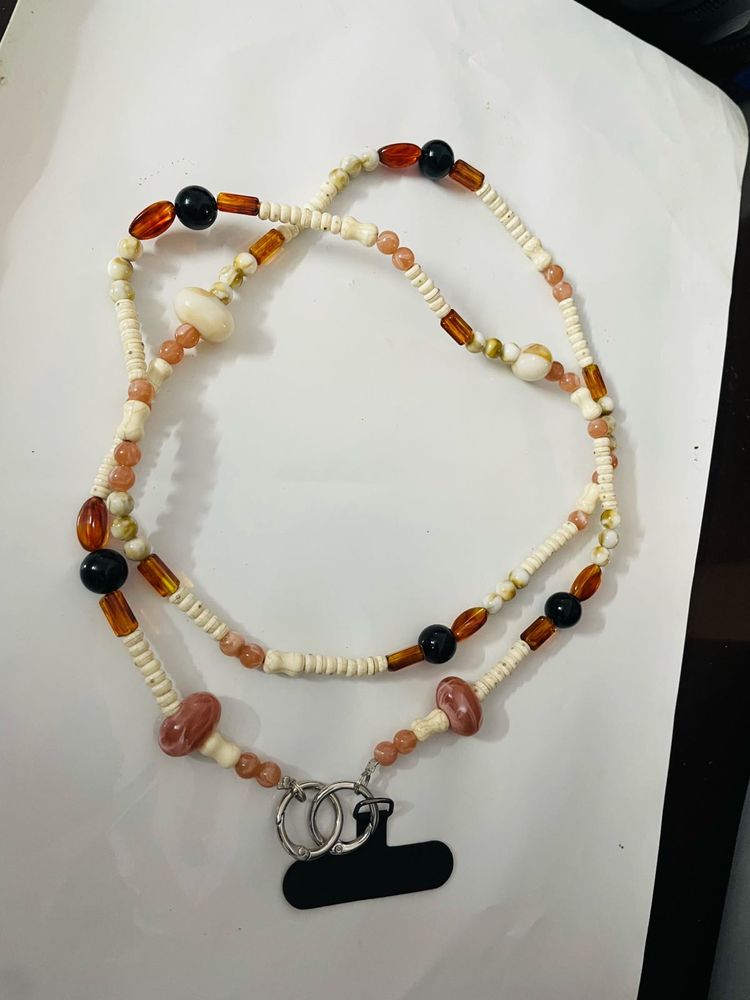 Boho Beaded  Phone Charm