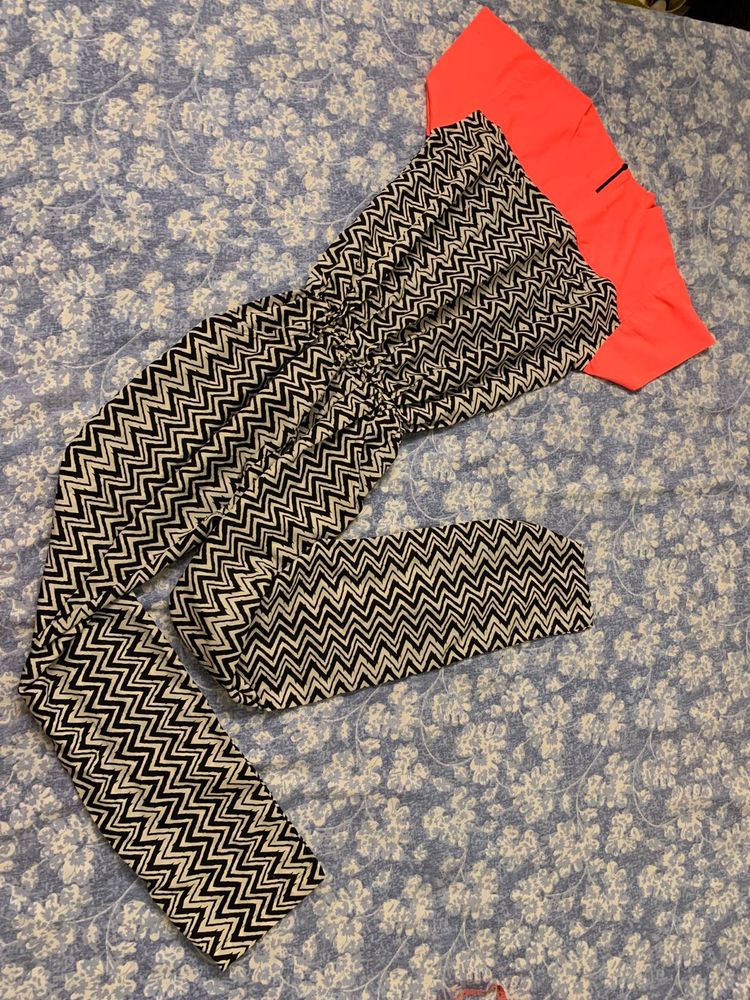 Patterned Jumpsuit (Contrast)