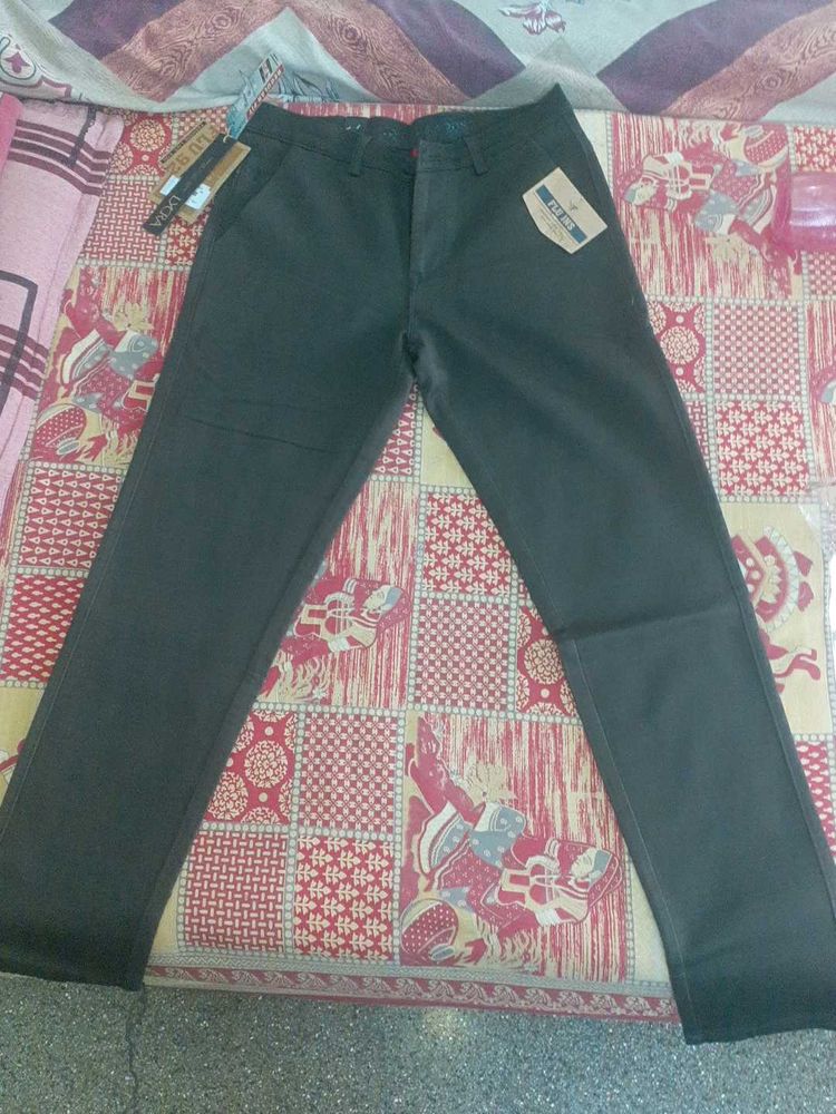 Men's Dark Trousers ocean green