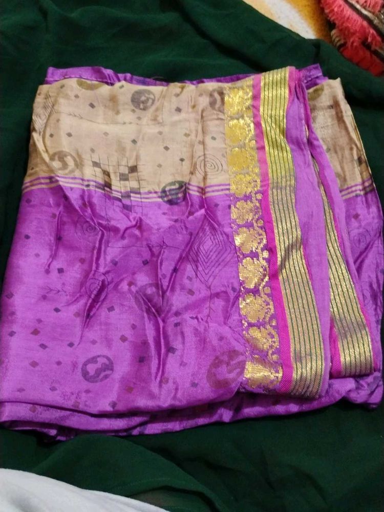 Purple Saree 💜💜