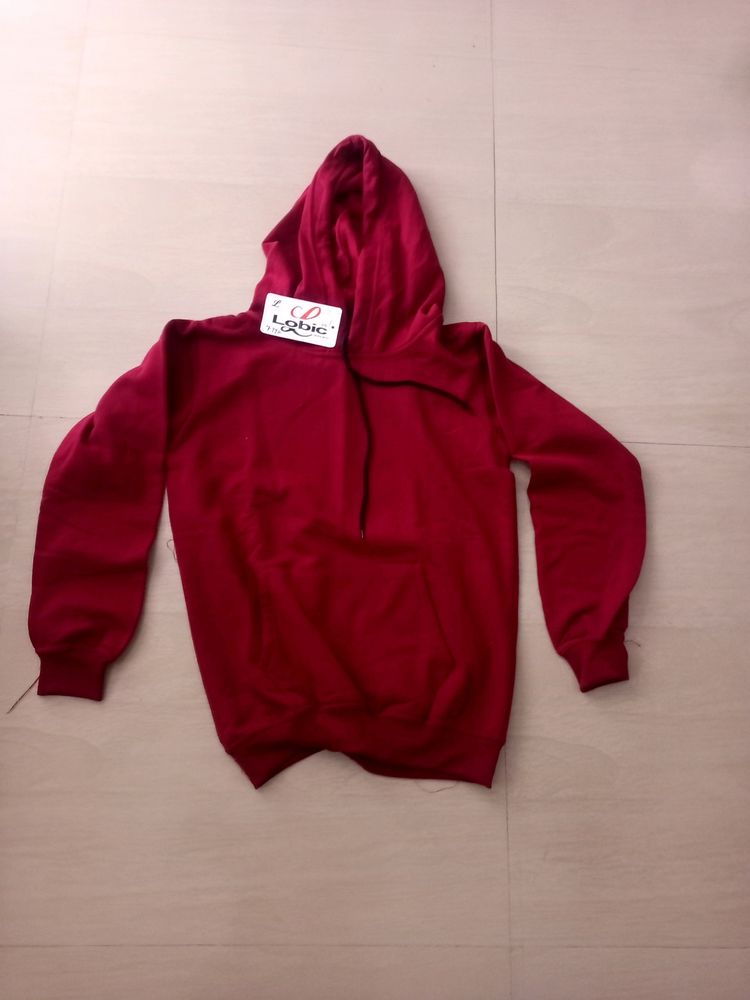 Girls Plain Hoodie