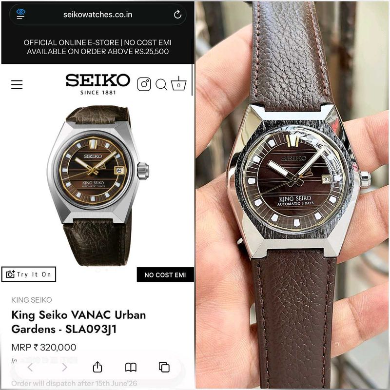 KING SEIKO(COPY) VANAC URBAN GARDENS SLA093J1 – BO