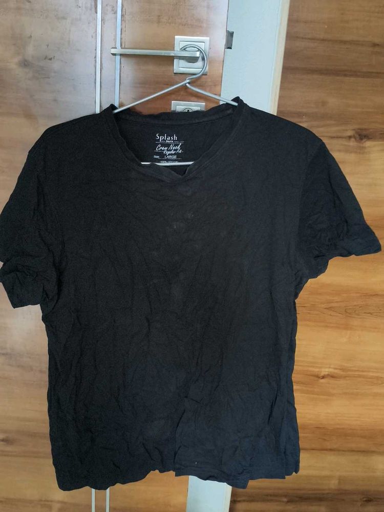 Splash Black T-Shirt