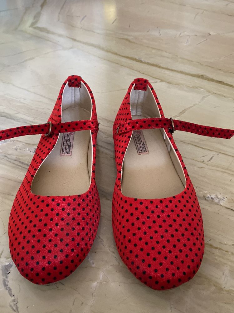 D’chica Red Kids Shoes