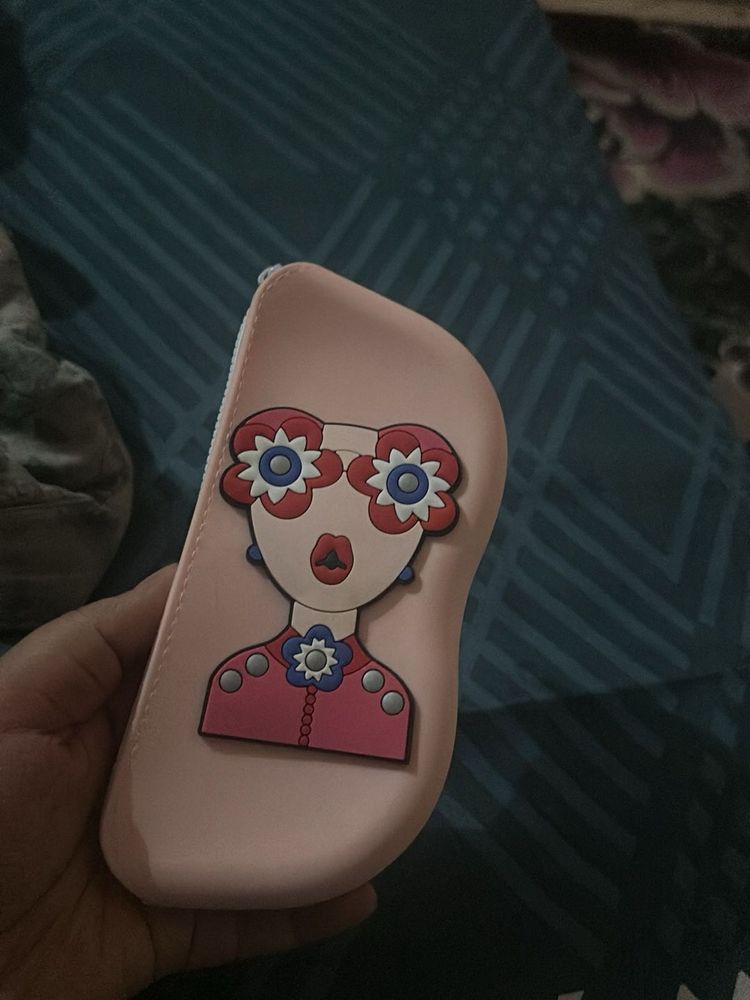 Cute Cartoon Pouch for Glasses or Small Items