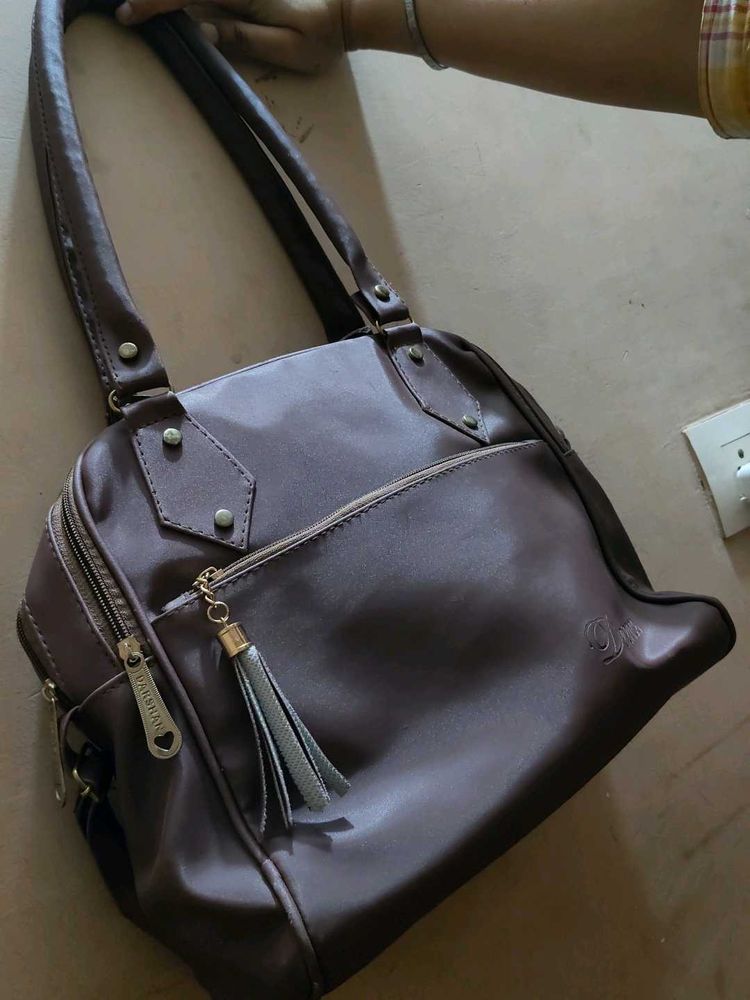 Chic mauve Handbag