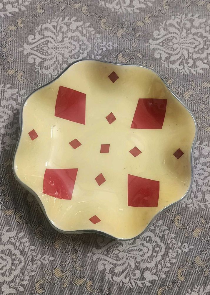 Centre Table Decorative Heavy Enameled Plate