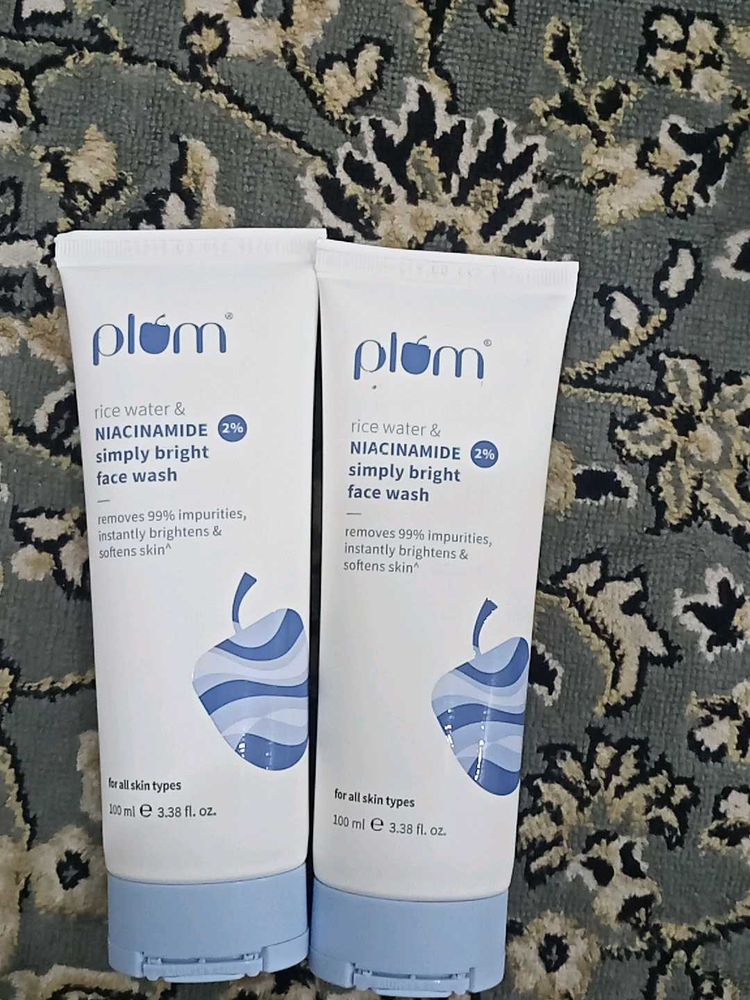 Plum Rice Water &amp; Niacinamide Face Wash