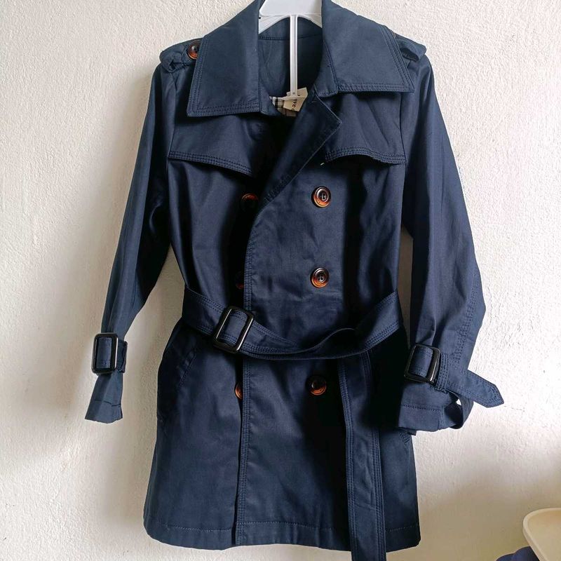 Classic Navy Trench Coat