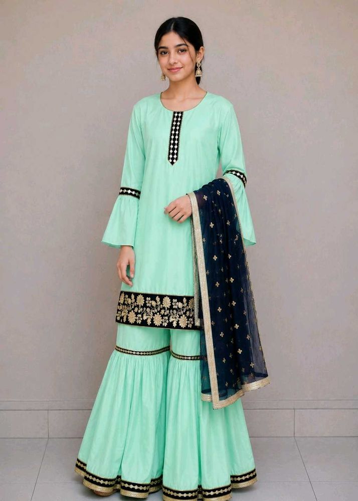 trending sharara suit